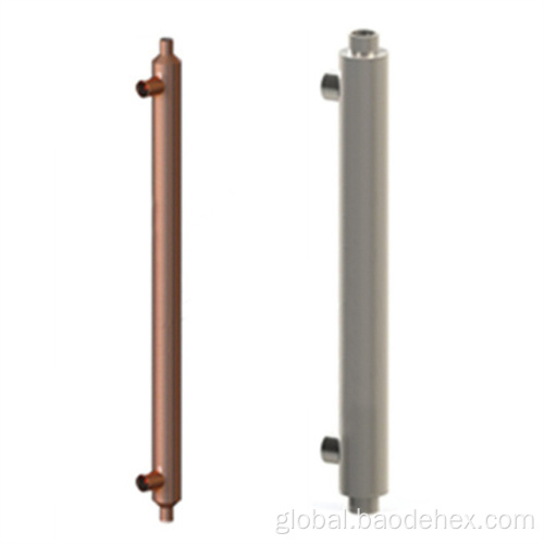 Condenser Sidearm Tube Fin Air Cleaner Heat Exchanger